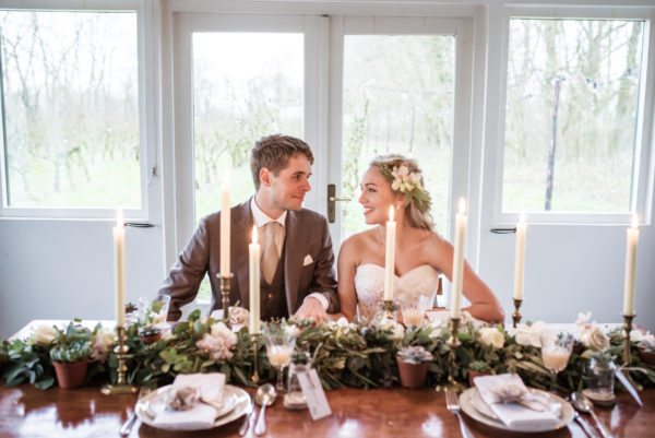 romantisch diner De Olmenhorst Wedding Eve