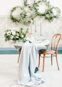diner styling grijstinten Wedding Eve