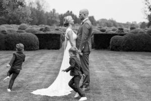 romantische bruiloft bij Domaine d'Heerstaayen